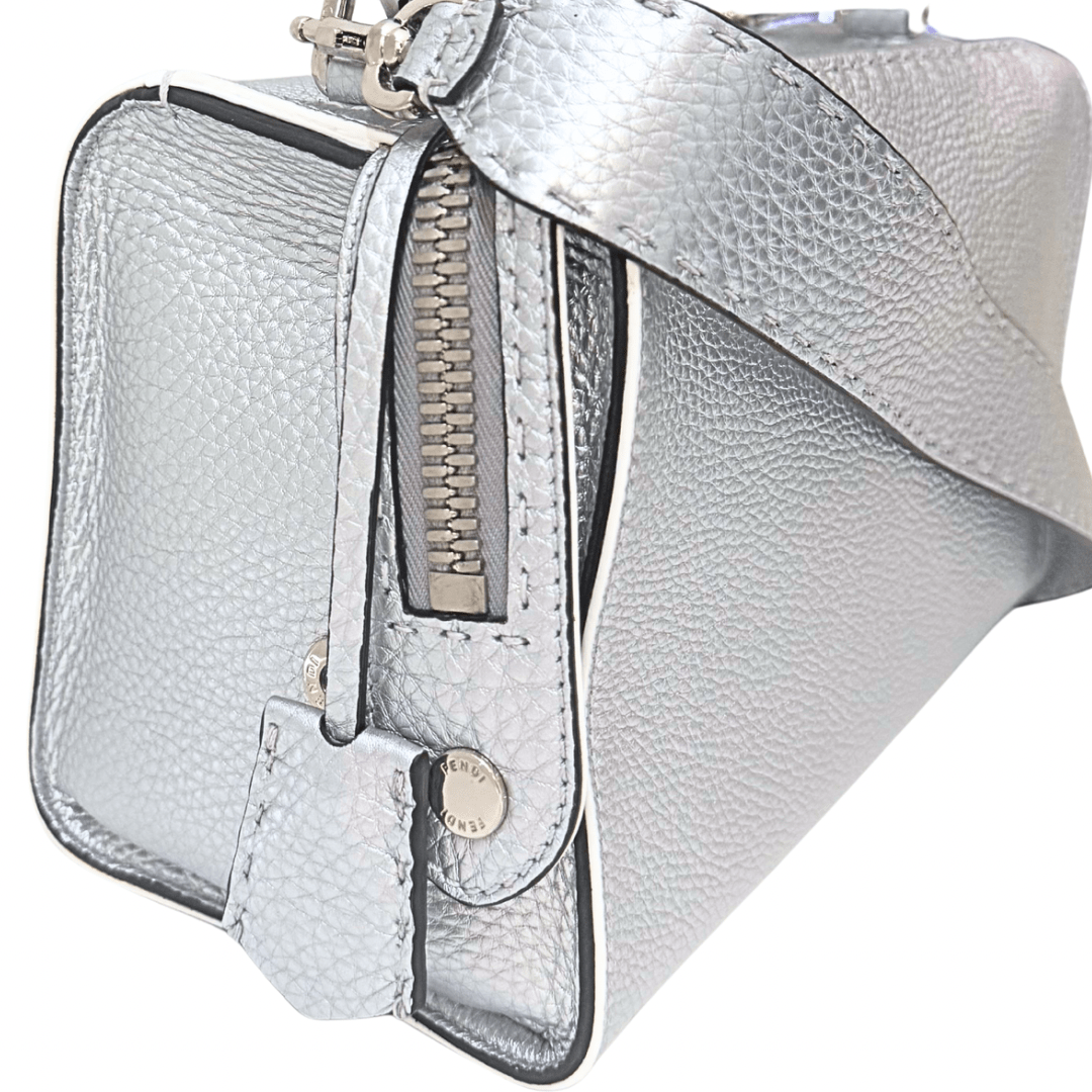 Fendi Selleria Leather Lei Boston Bag