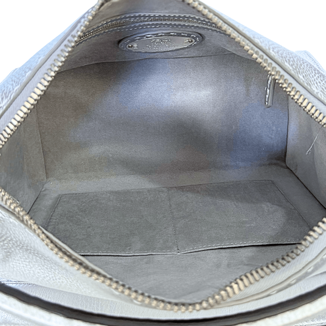 Fendi Selleria Leather Lei Boston Bag