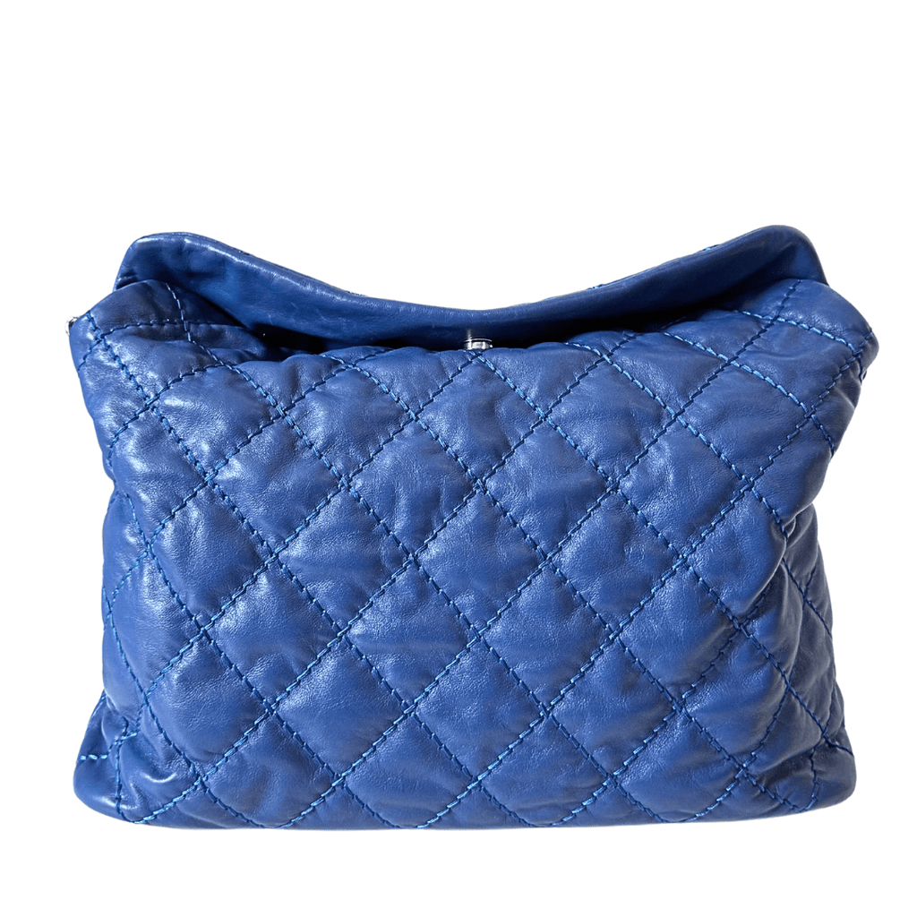 Chanel Quilted Calfskin French Riviera Hobo Bag