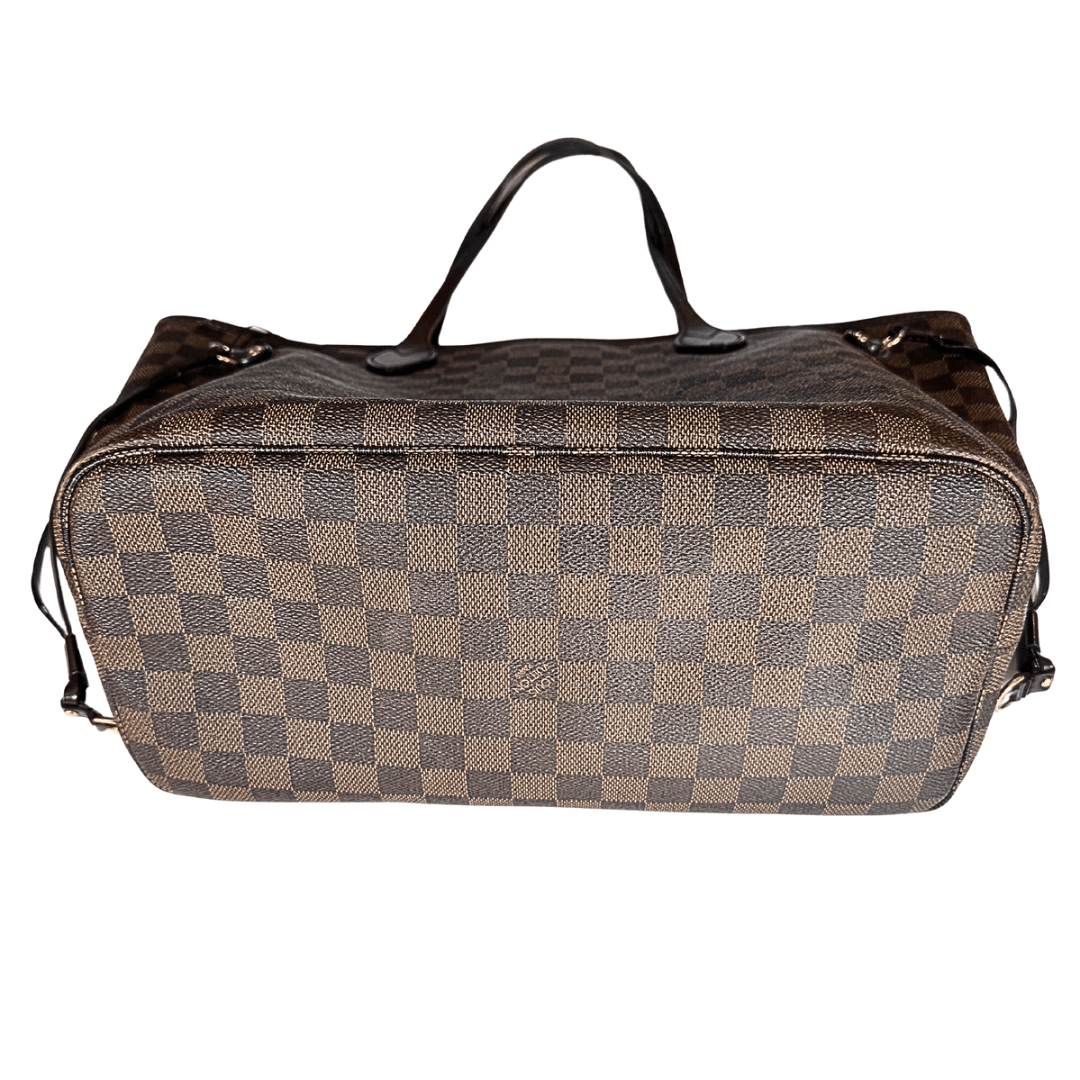 Louis Vuitton Damier Ebene Neverfull MM Tote