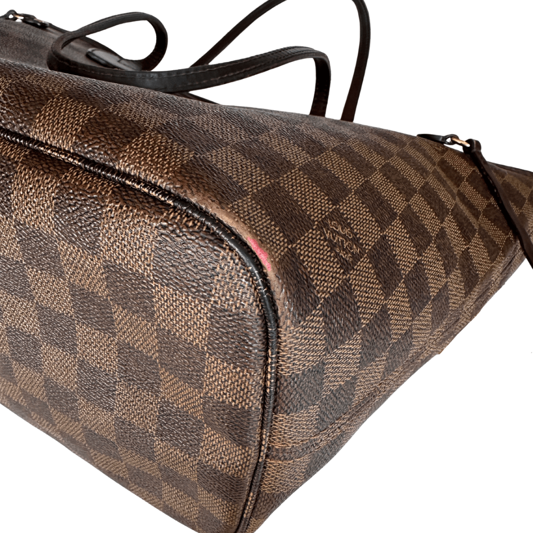 Louis Vuitton Damier Ebene Neverfull MM Tote