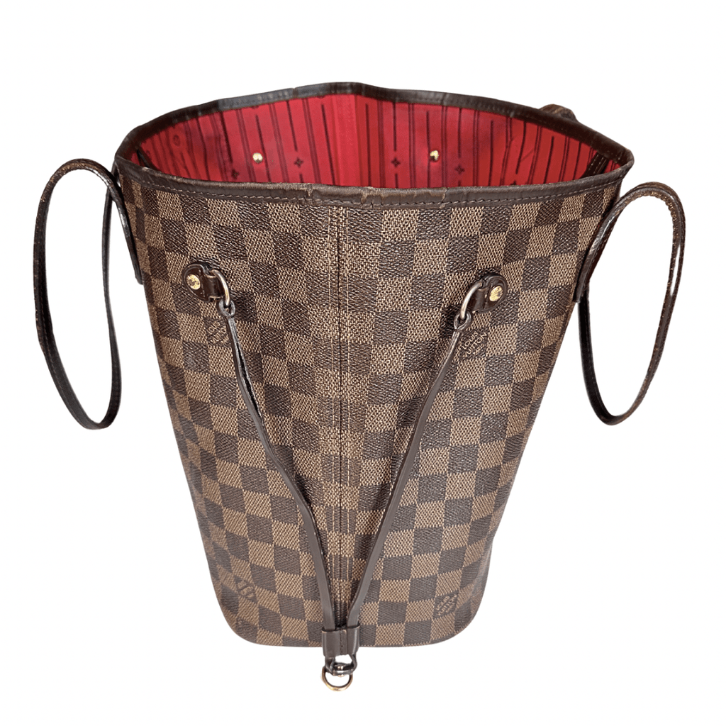 Louis Vuitton Damier Ebene Neverfull MM Tote