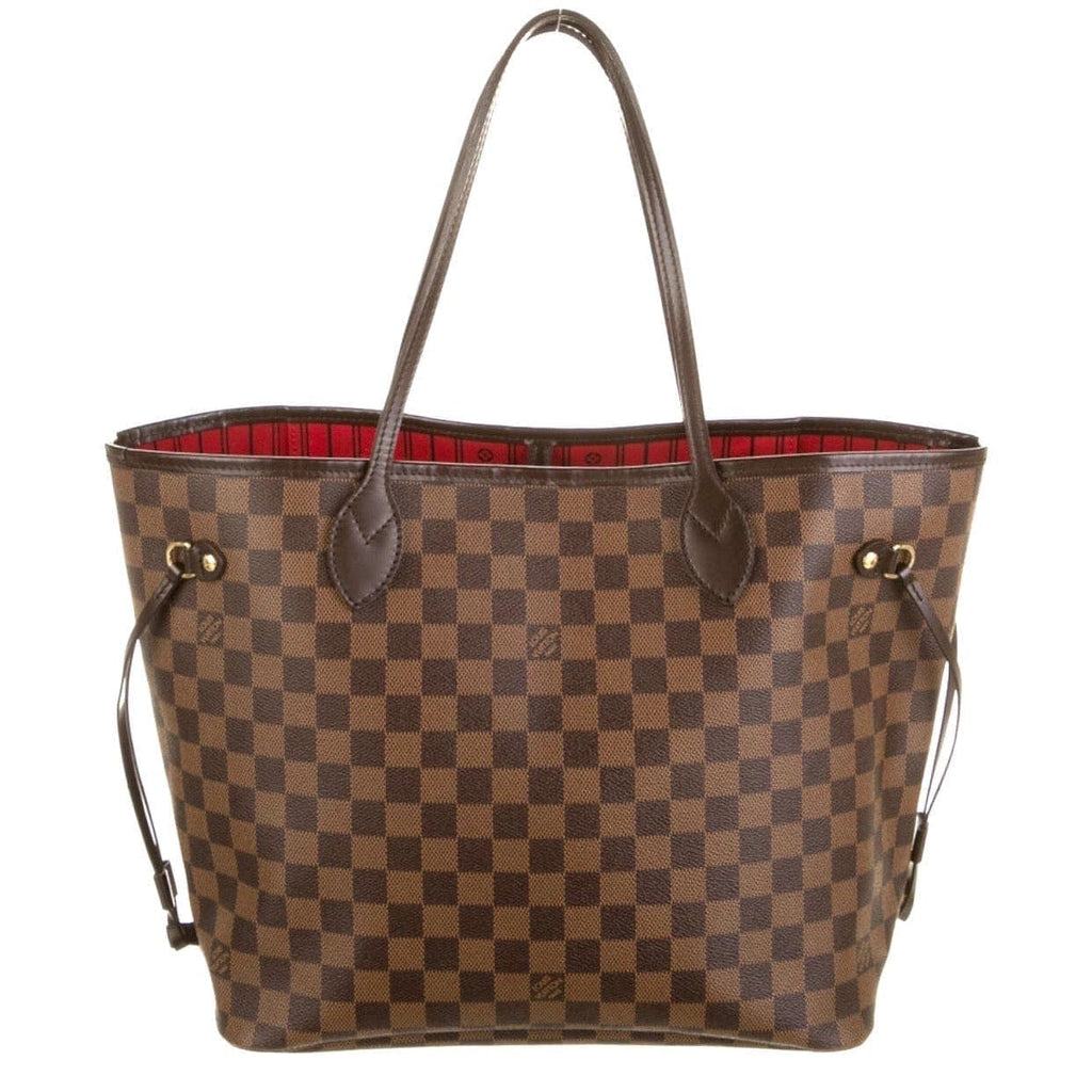 Louis Vuitton Damier Ebene Neverfull MM Tote