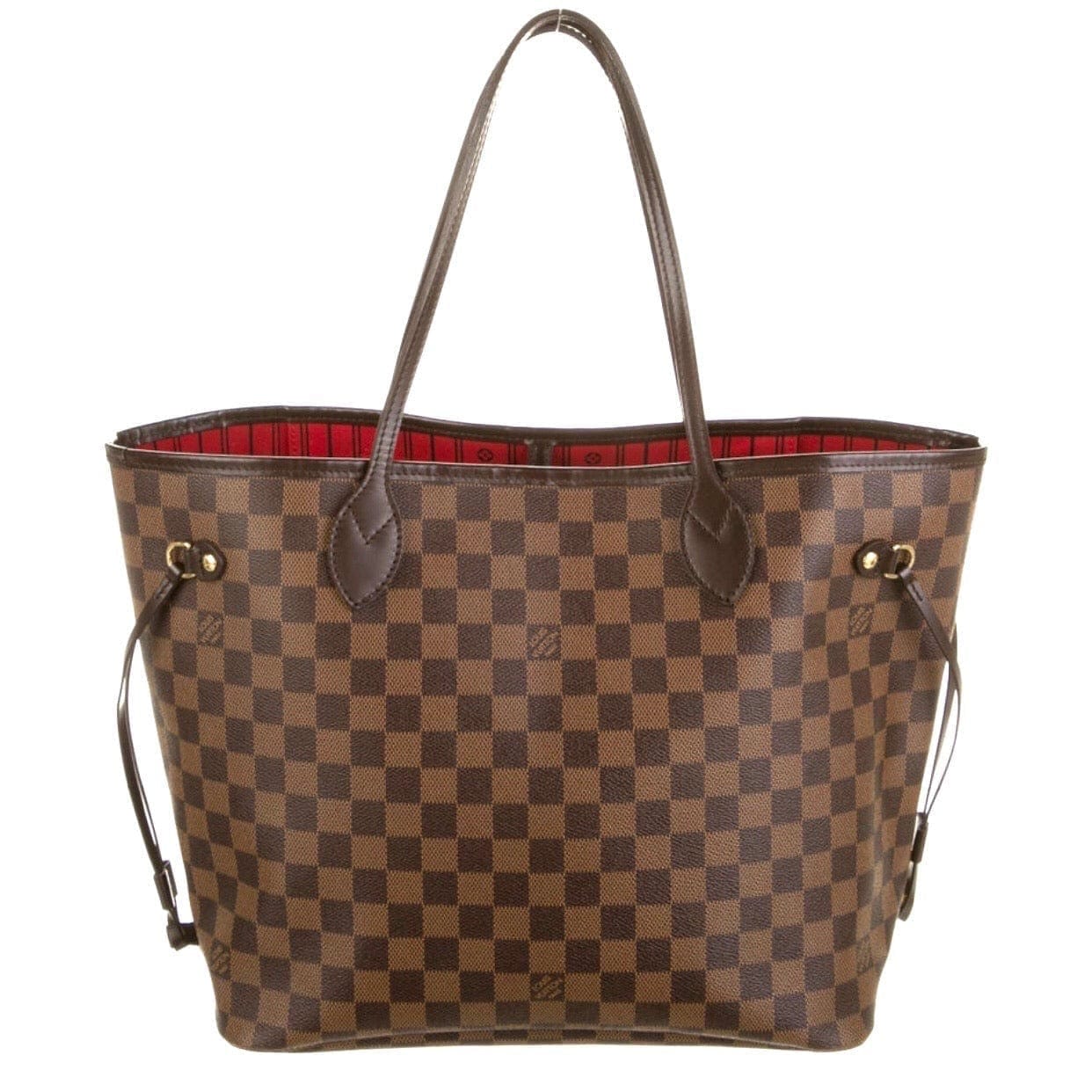 Louis Vuitton Damier Ebene Neverfull MM Tote