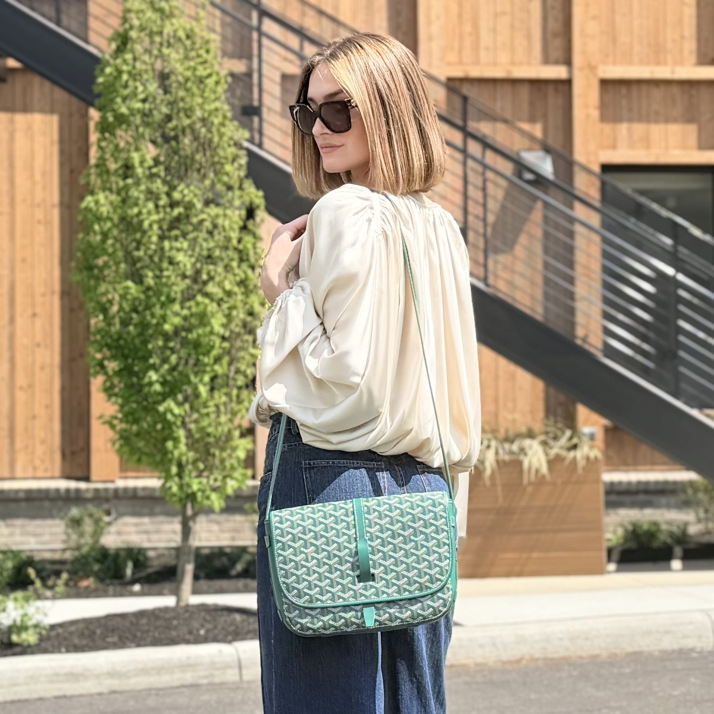 Goyard Belvedere MM Bag