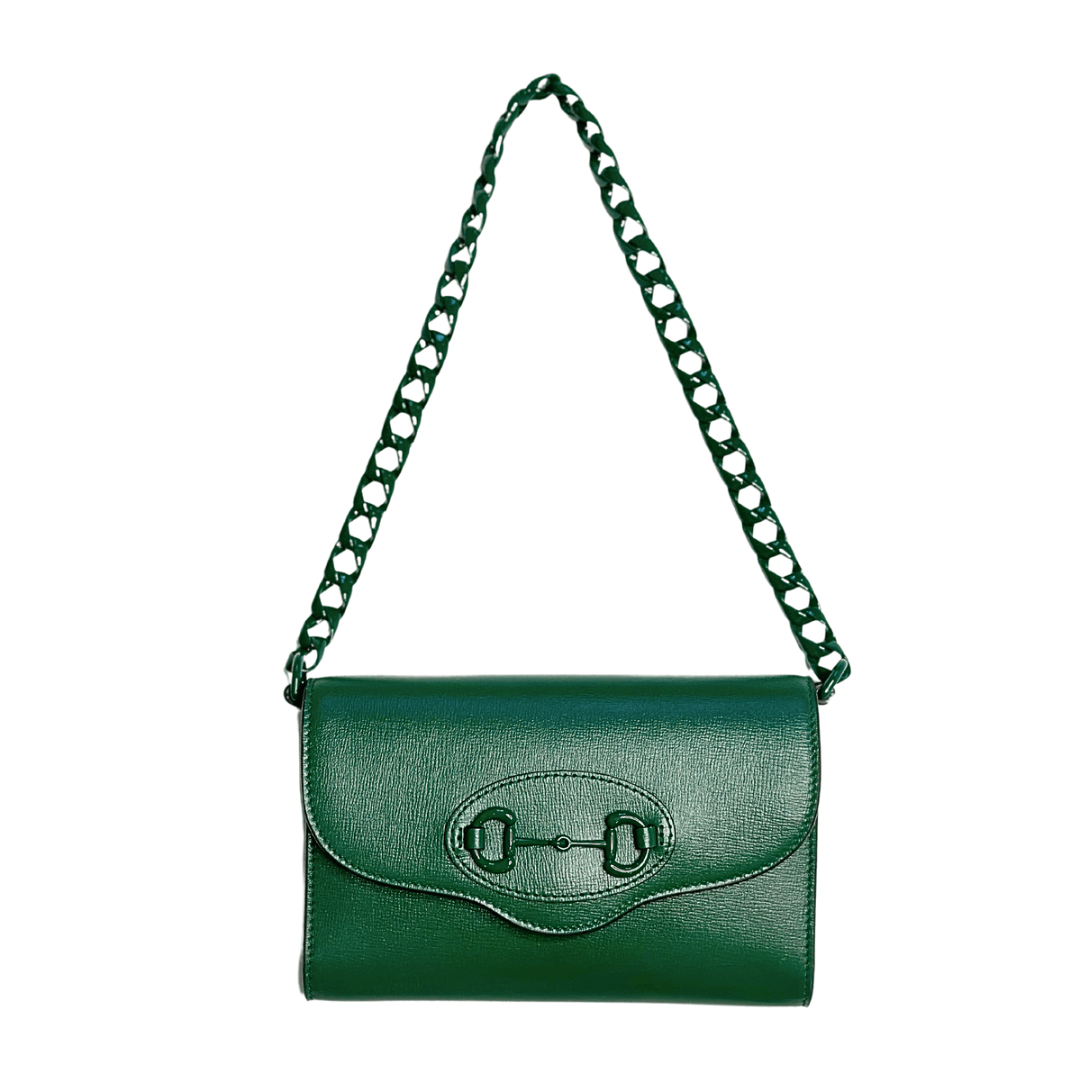 Gucci Matelasse Mini Horsebit Bag w/ Web Strap