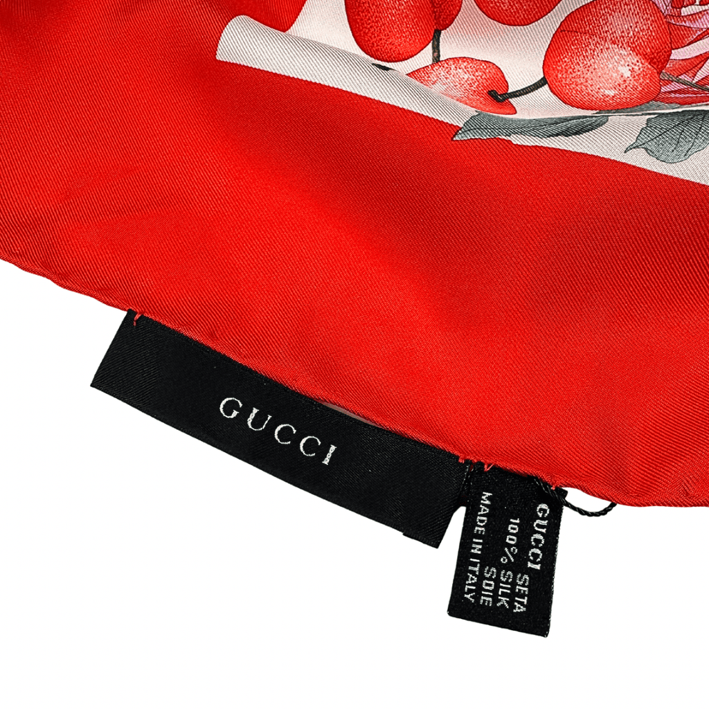 Gucci Silk Floral Scarf