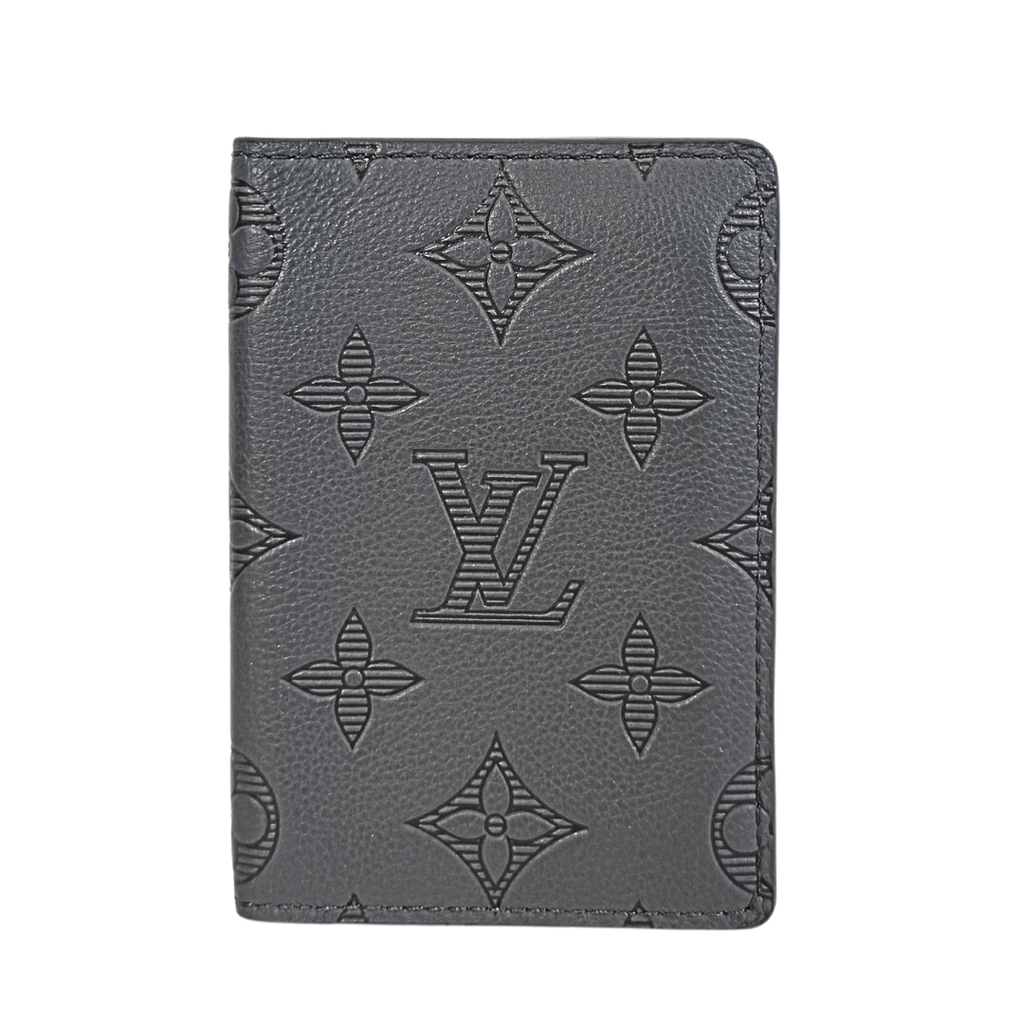 Louis Vuitton Shadow Leather Pocket Organizer Wallet