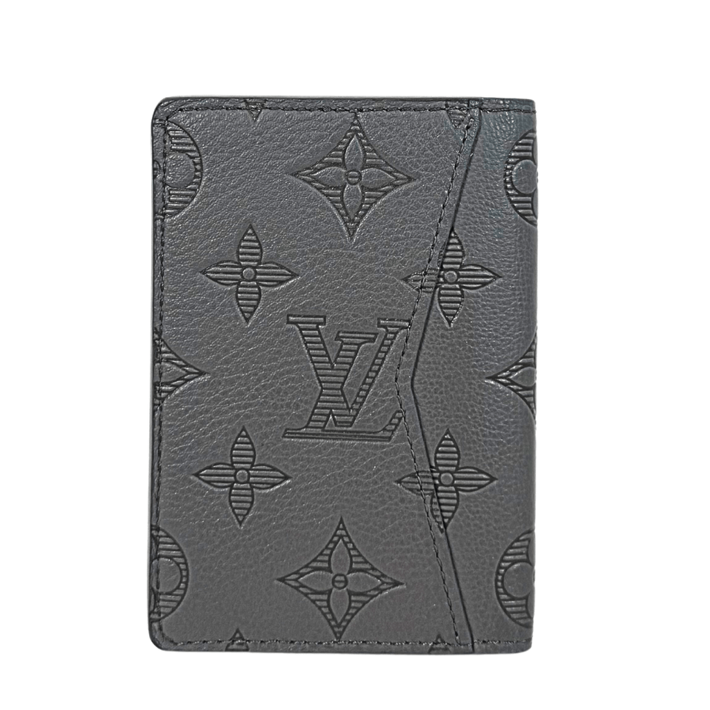 Louis Vuitton Shadow Leather Pocket Organizer Wallet