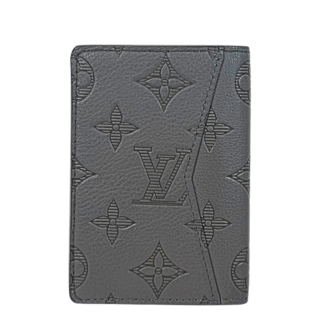 Louis Vuitton Shadow Leather Pocket Organizer Wallet