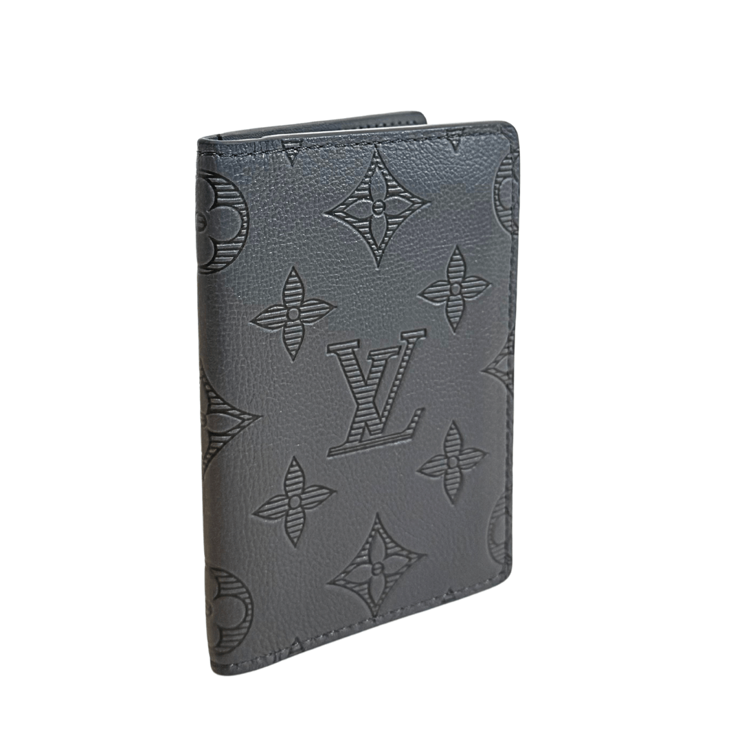 Louis Vuitton Shadow Leather Pocket Organizer Wallet