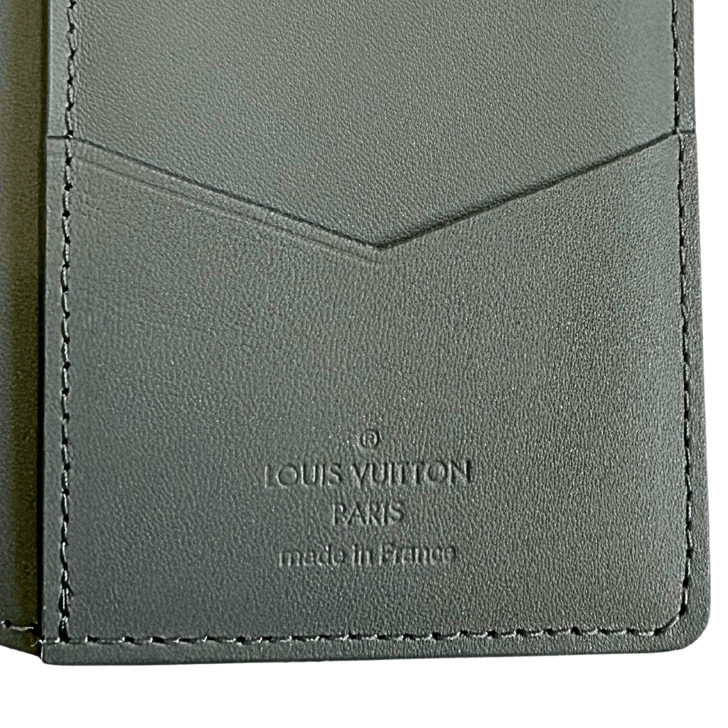 Louis Vuitton Shadow Leather Pocket Organizer Wallet