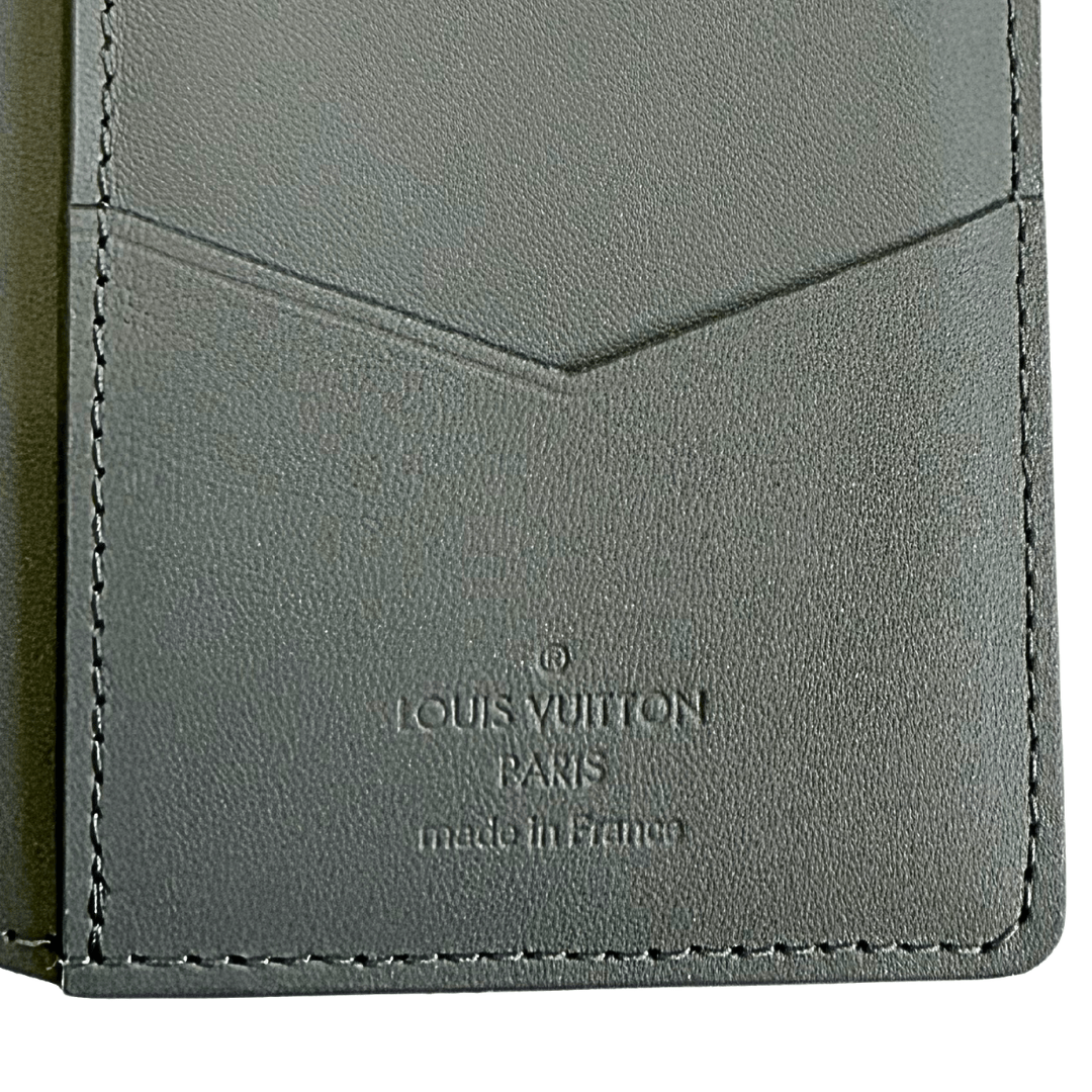 Louis Vuitton Shadow Leather Pocket Organizer Wallet