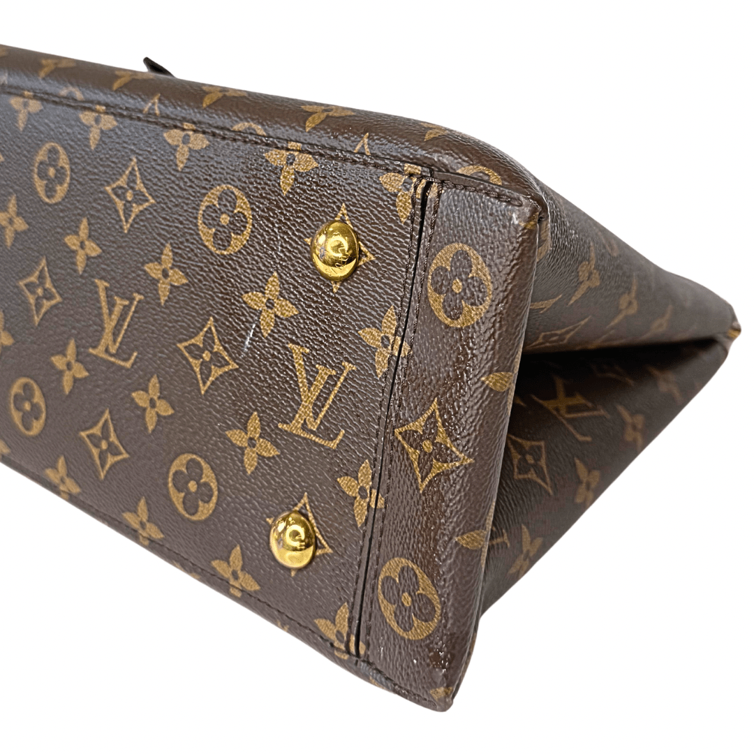 Louis Vuitton Monogram Python Flower Tote