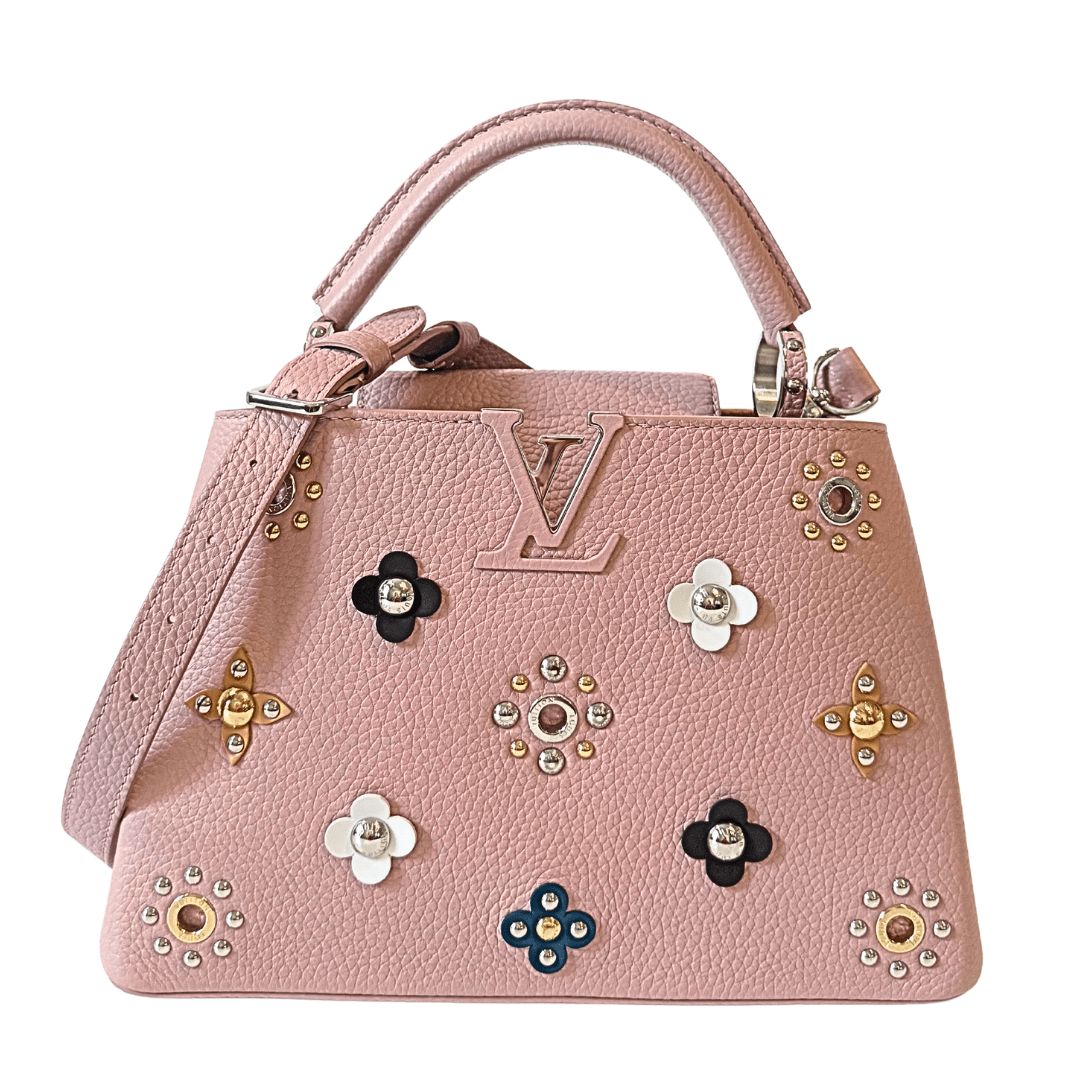 Louis Vuitton Capucines Taurillon Leather Mechanical Flowers PM