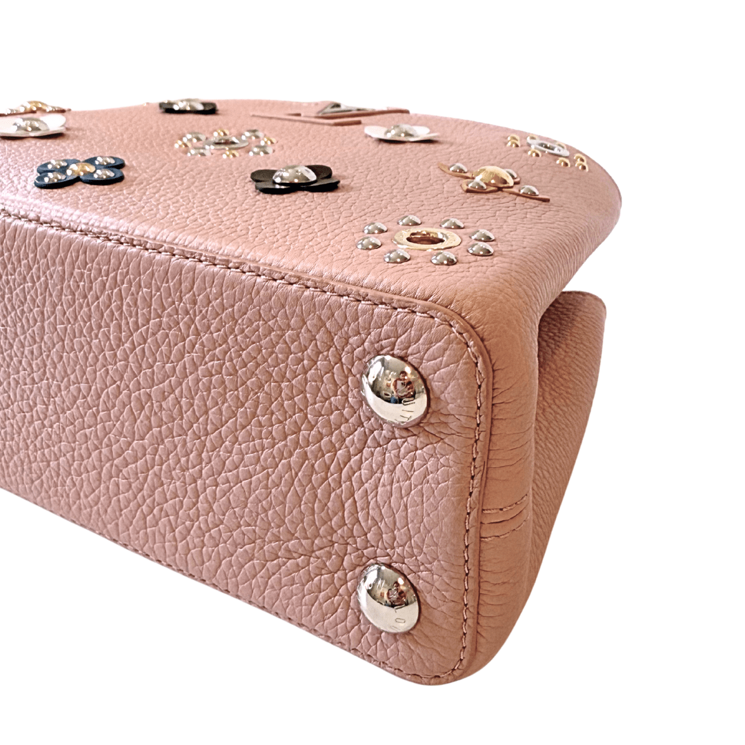 Louis Vuitton Capucines Taurillon Leather Mechanical Flowers PM
