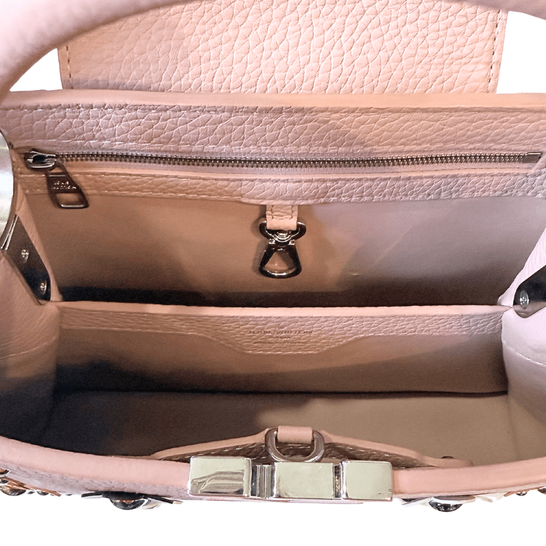Louis Vuitton Capucines Taurillon Leather Mechanical Flowers PM