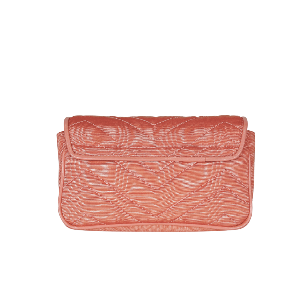 Gucci Mini Crystal Moire Marmont Belt Bag