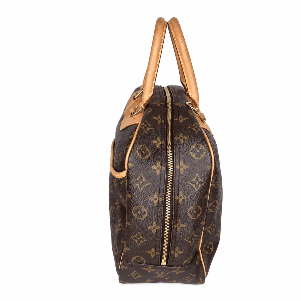 Louis Vuitton Monogram Deauville GM Bag w/ Strap