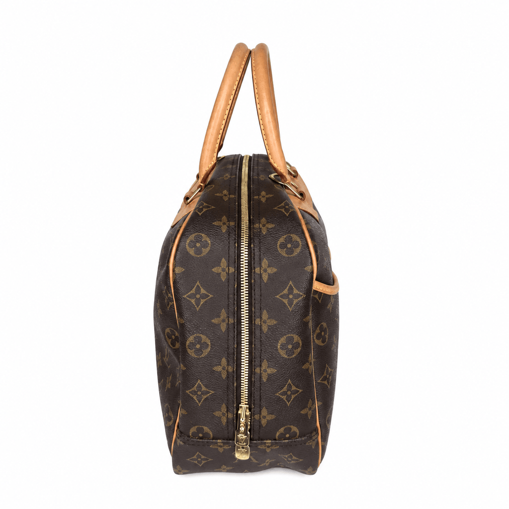 Louis Vuitton Monogram Deauville GM Bag w/ Strap