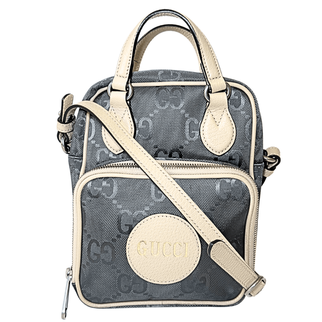 Gucci Giant GG Nylon Off The Grid Mini Crossbody
