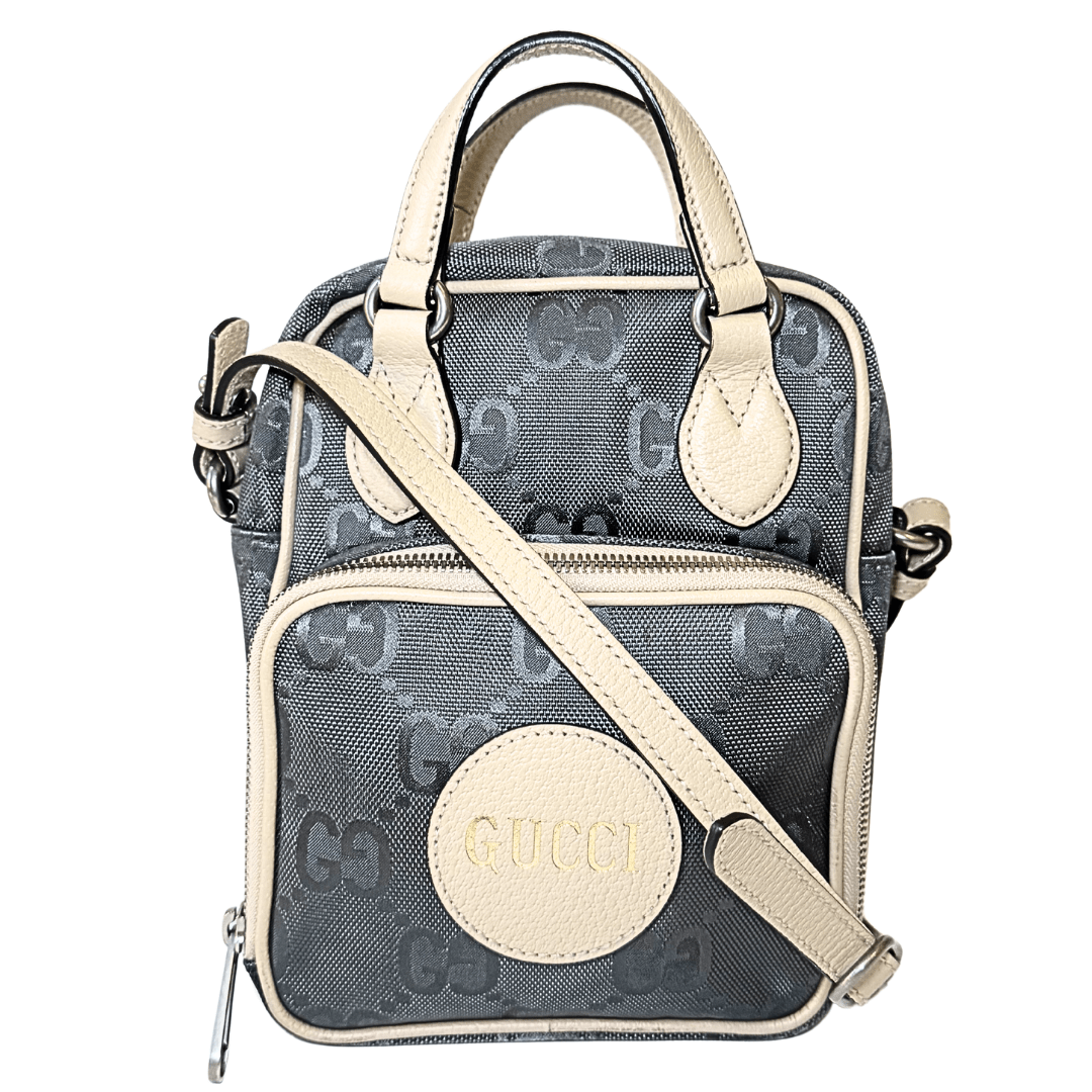 Gucci Giant GG Nylon Off The Grid Mini Crossbody