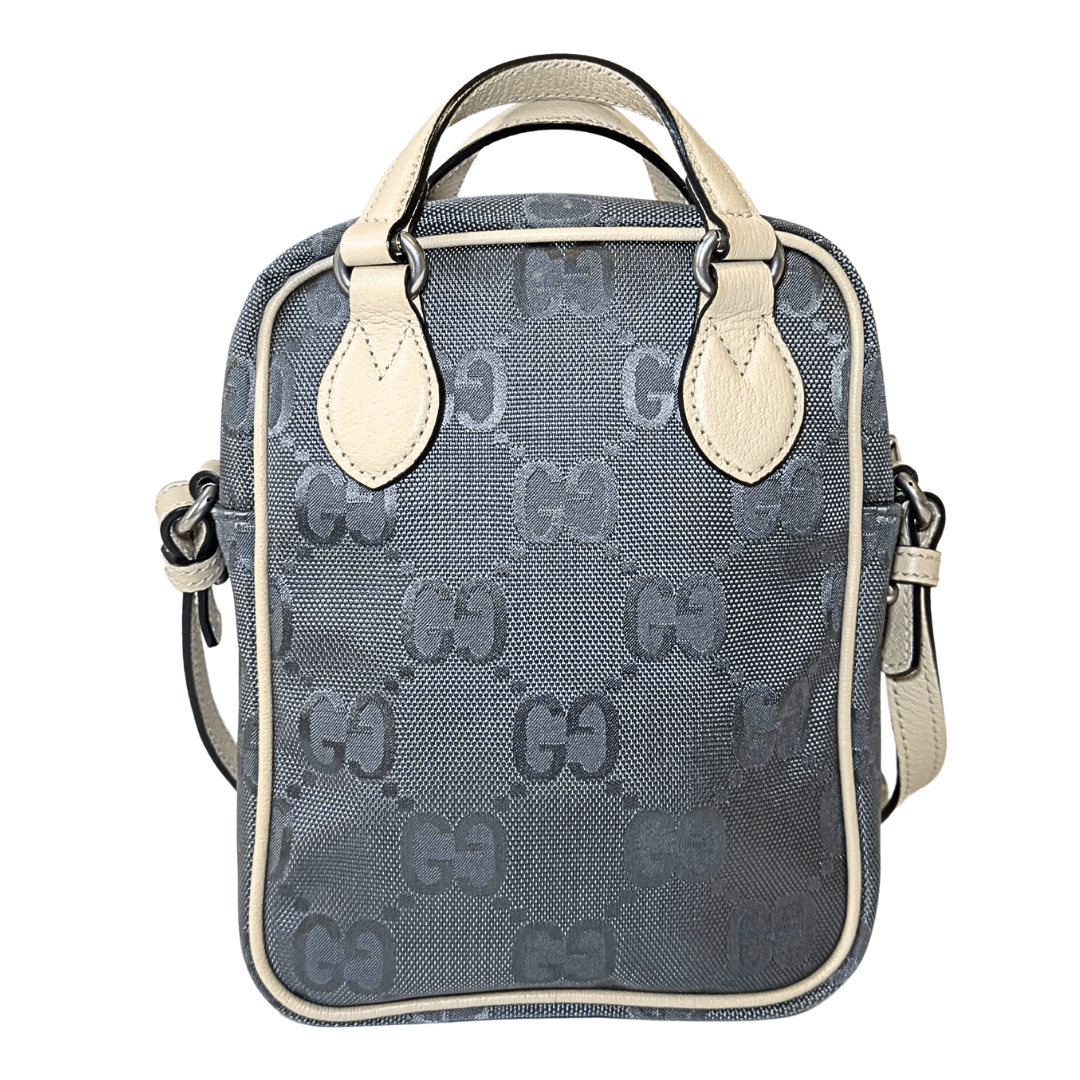Gucci Giant GG Nylon Off The Grid Mini Crossbody