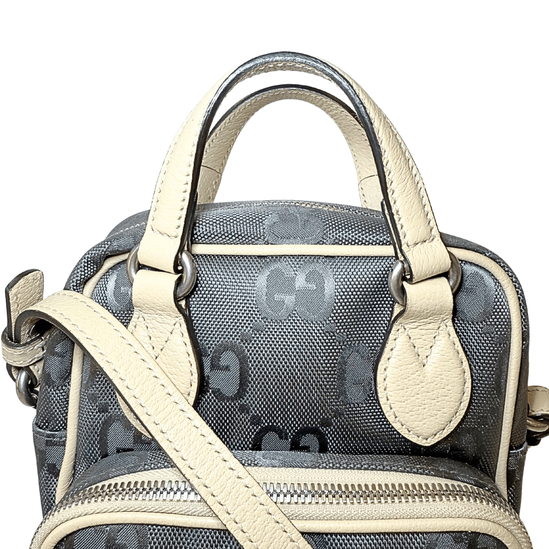 Gucci Giant GG Nylon Off The Grid Mini Crossbody
