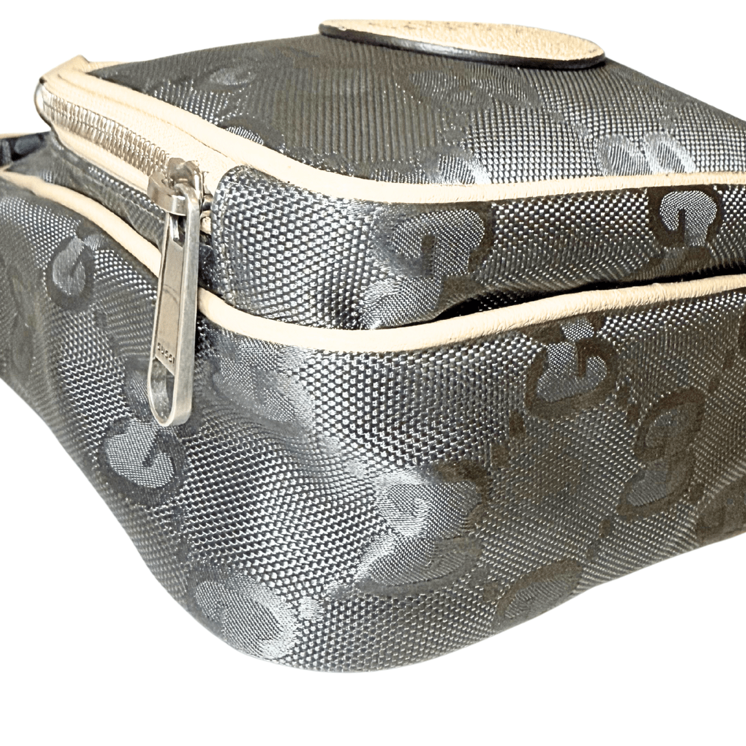 Gucci Giant GG Nylon Off The Grid Mini Crossbody