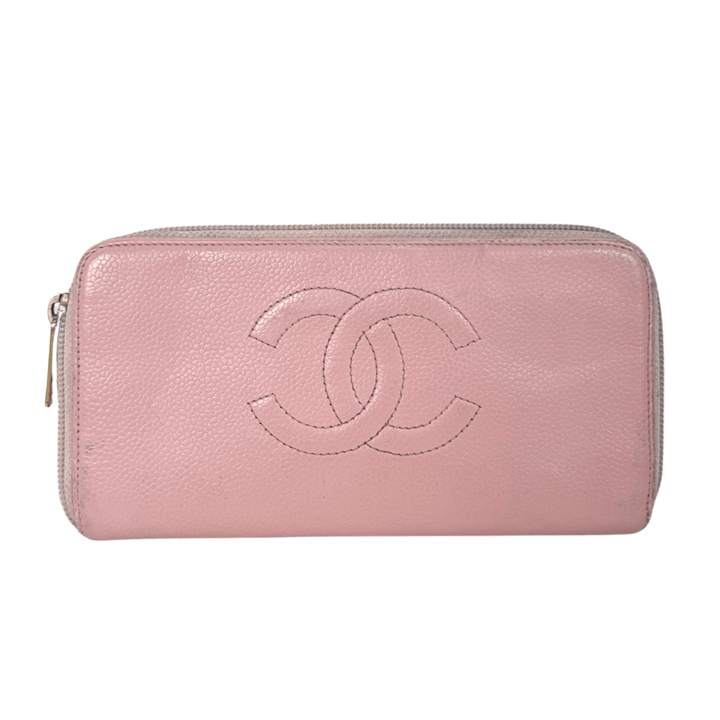 Chanel Timeless CC Continental Zip Around Wallet