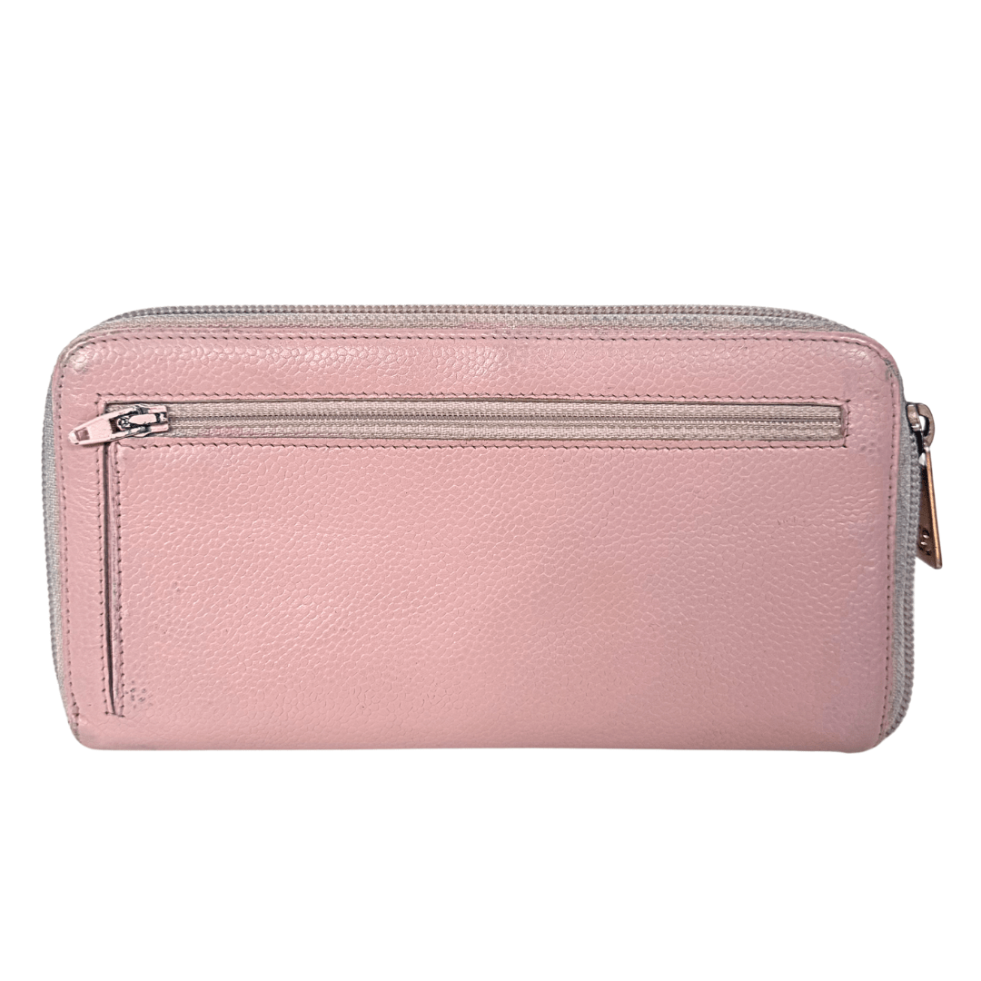 Chanel Timeless CC Continental Zip Around Wallet