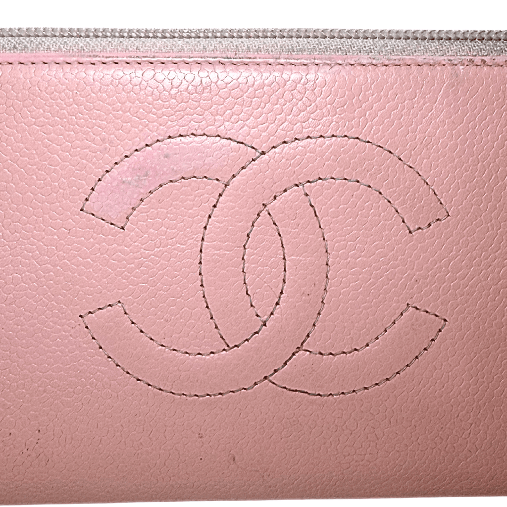 Chanel Timeless CC Continental Zip Around Wallet