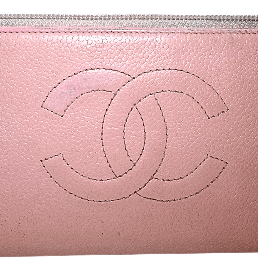 Chanel Timeless CC Continental Zip Around Wallet
