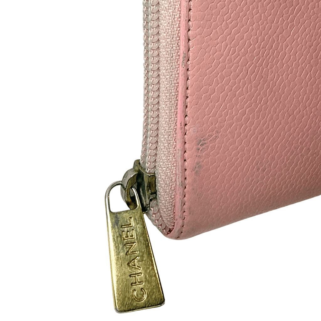Chanel Timeless CC Continental Zip Around Wallet