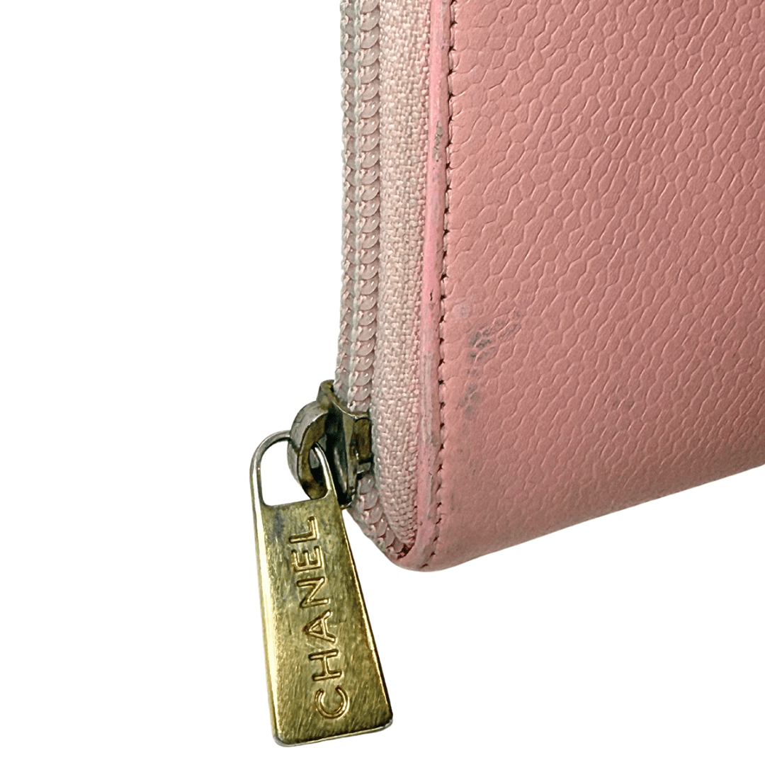 Chanel Timeless CC Continental Zip Around Wallet