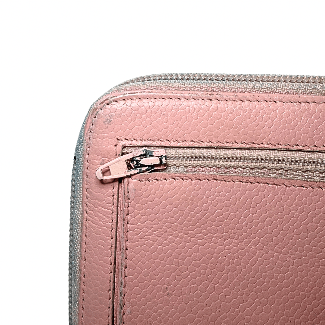 Chanel Timeless CC Continental Zip Around Wallet