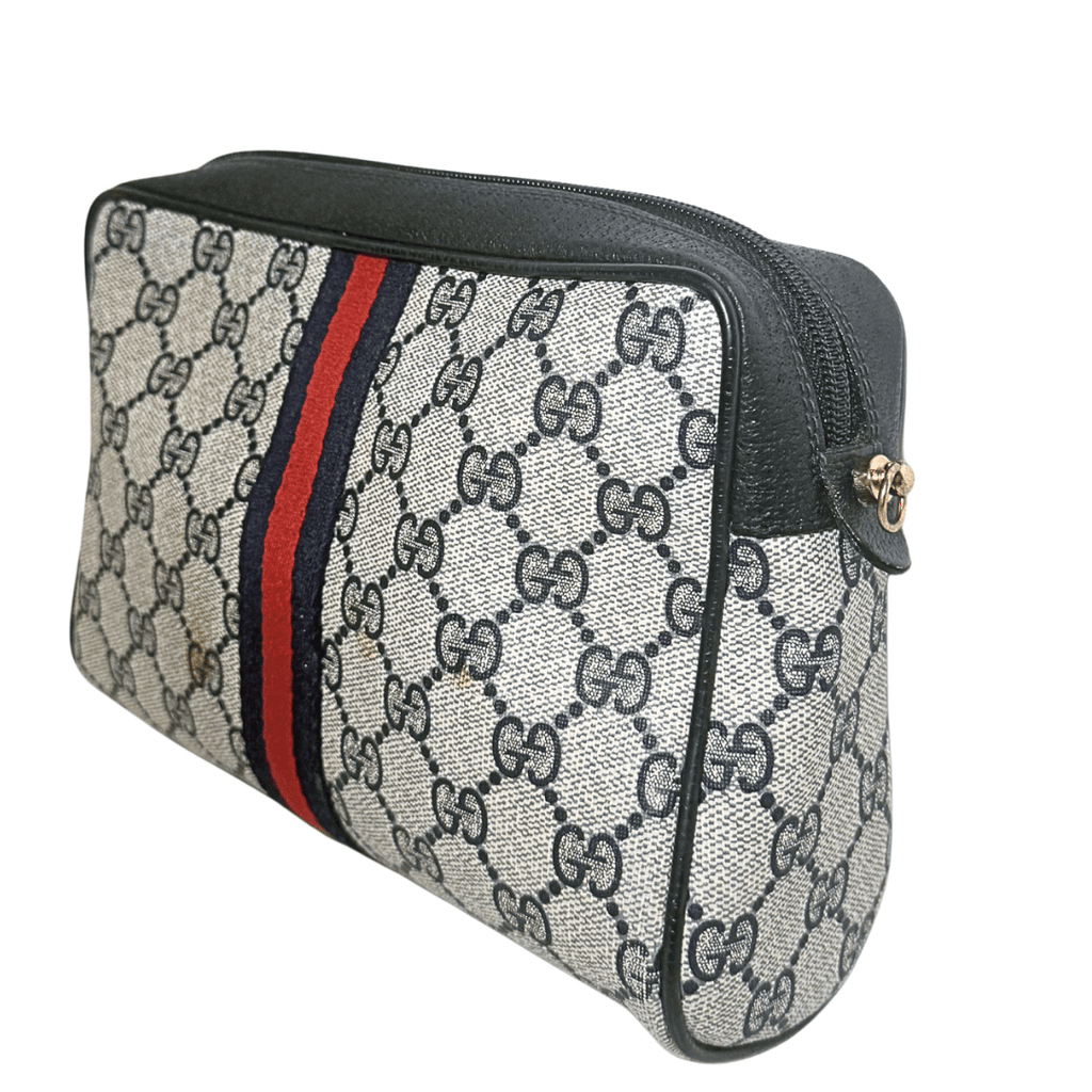 Gucci GG Supreme Web Cosmetic Case