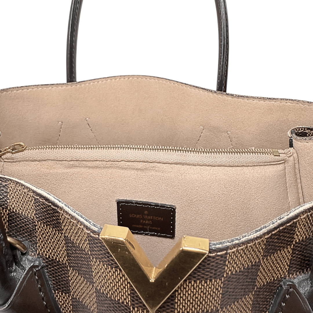 Louis Vuitton Damier Ebene Kensington Tote