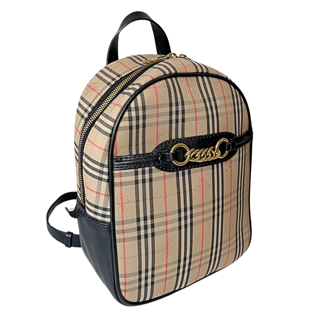 Burberry 1983 Check Link Backpack