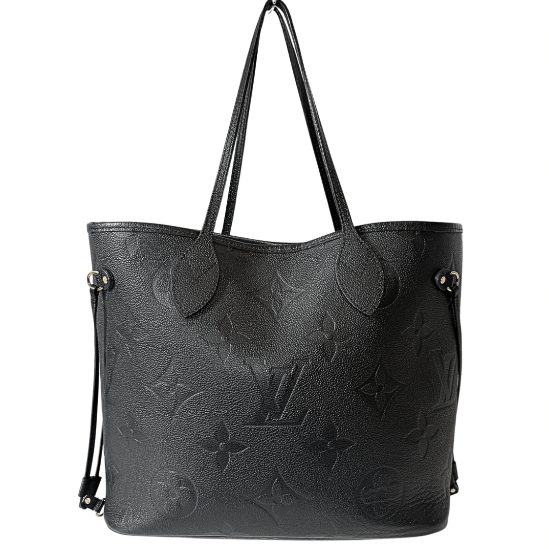 Louis Vuitton Giant Monogram Empreinte Neverfull MM w/Pouch