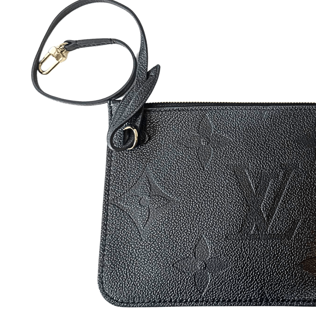 Louis Vuitton Giant Monogram Empreinte Neverfull MM w/Pouch