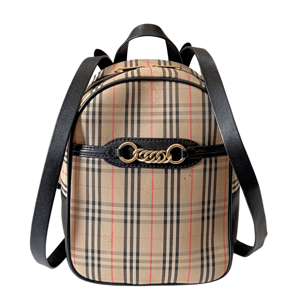 Burberry 1983 Check Link Backpack Burberry 1983 Check Link Backpack