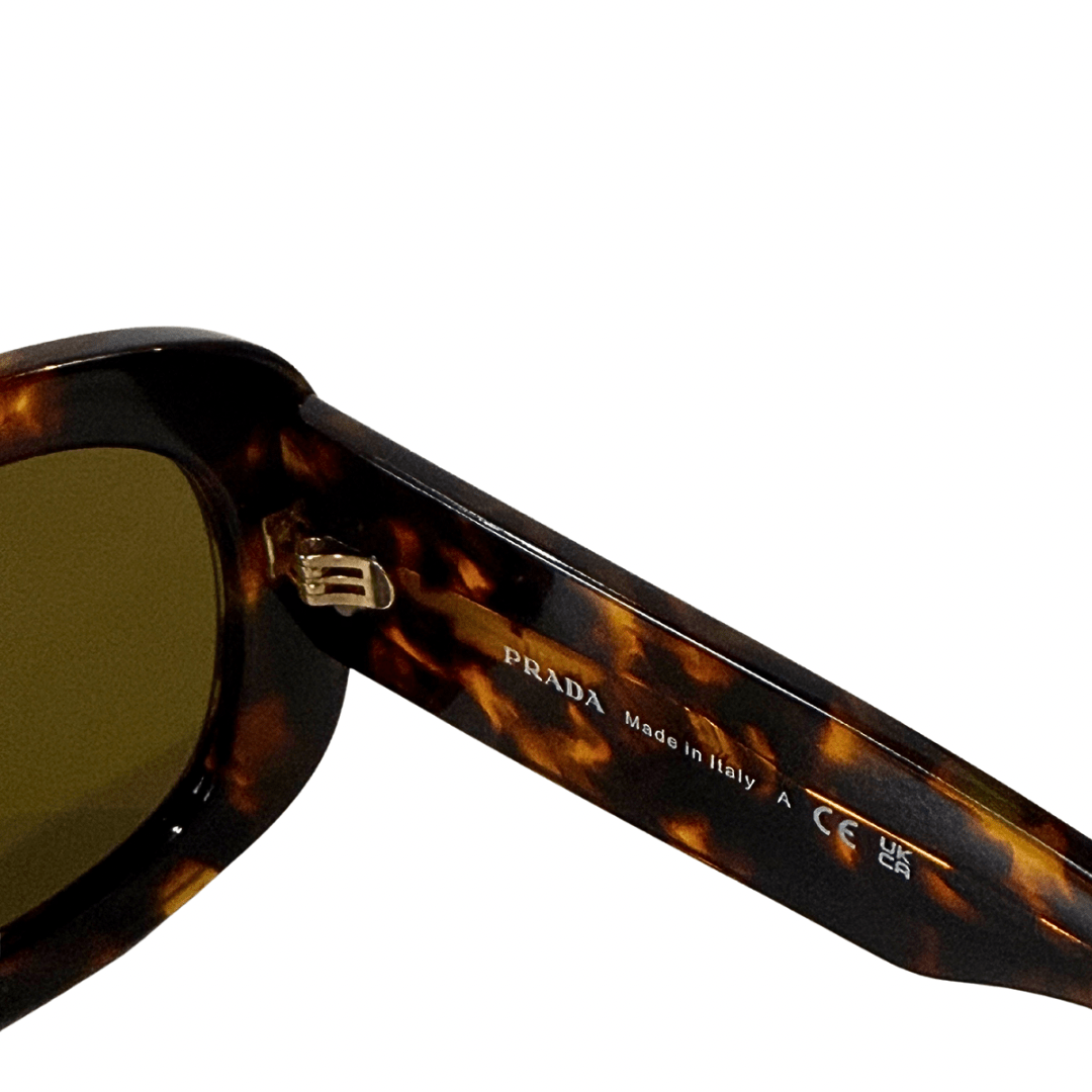 Prada Tortoise Oversize Sunglasses