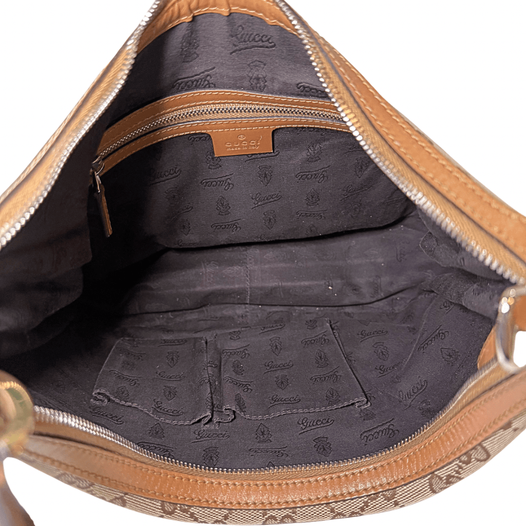 Gucci GG Canvas Twins Hobo