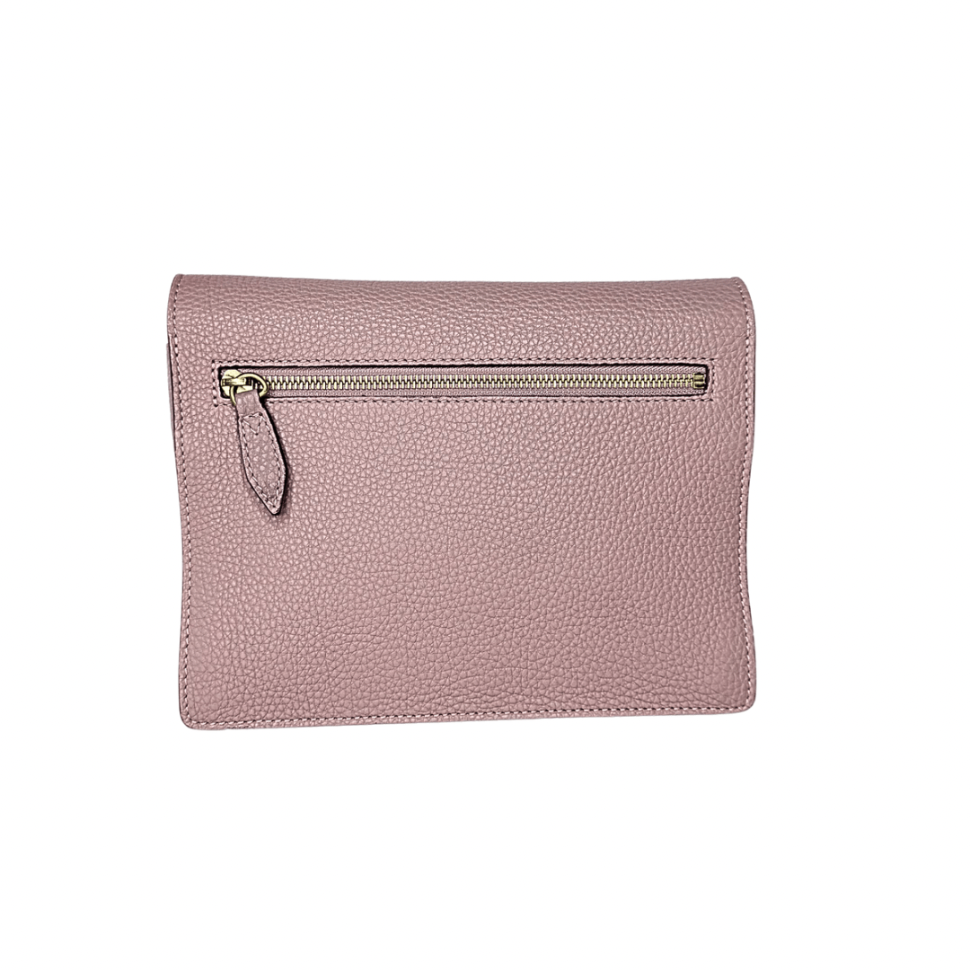 Burberry House Check Macken Leather Crossbody