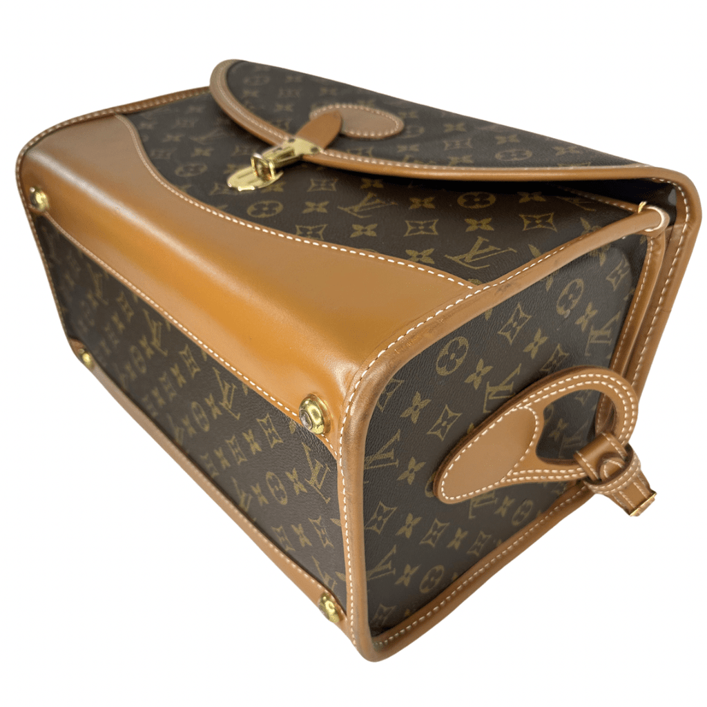 Louis Vuitton French Collection Monogram Train Vanity Case