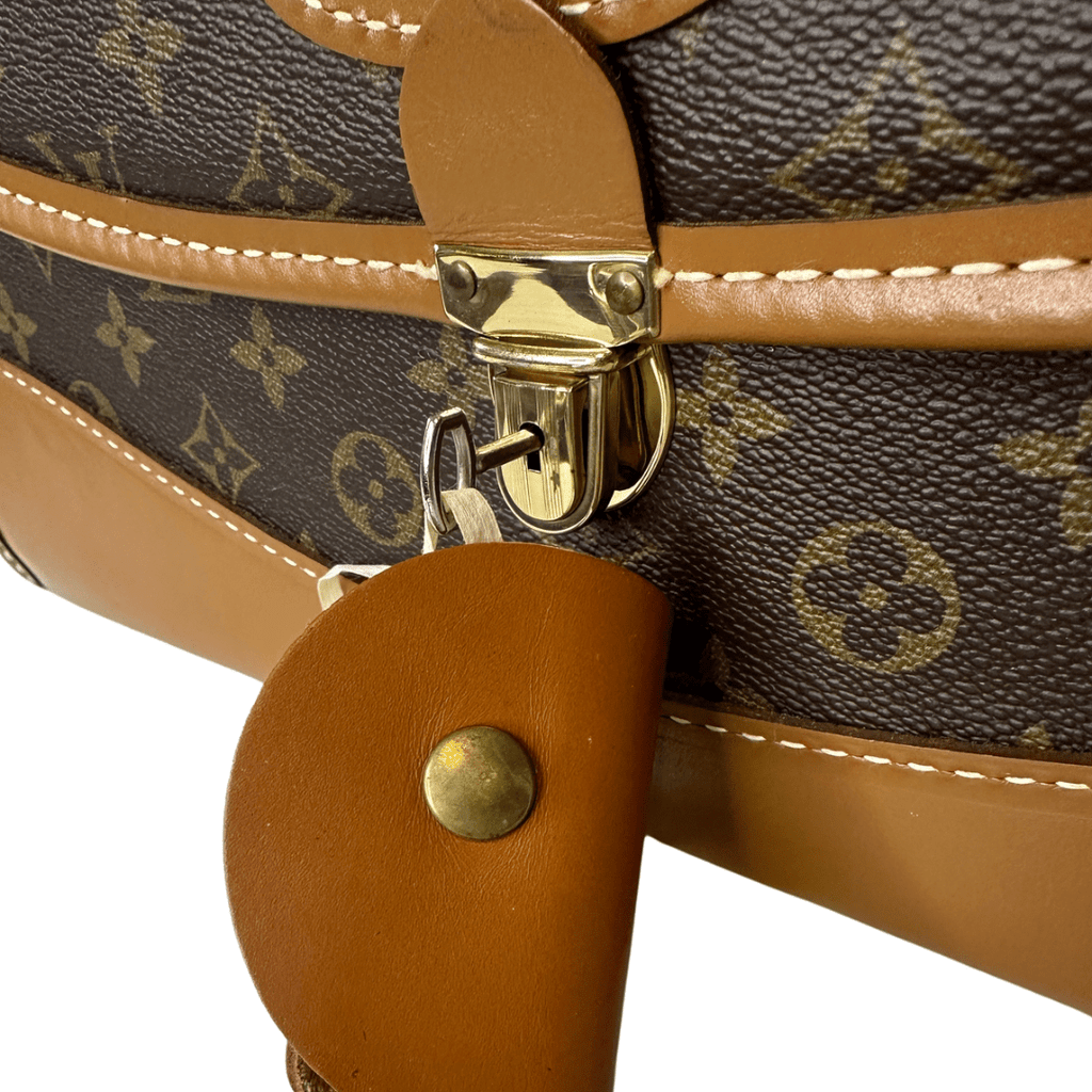 Louis Vuitton French Collection Monogram Train Vanity Case