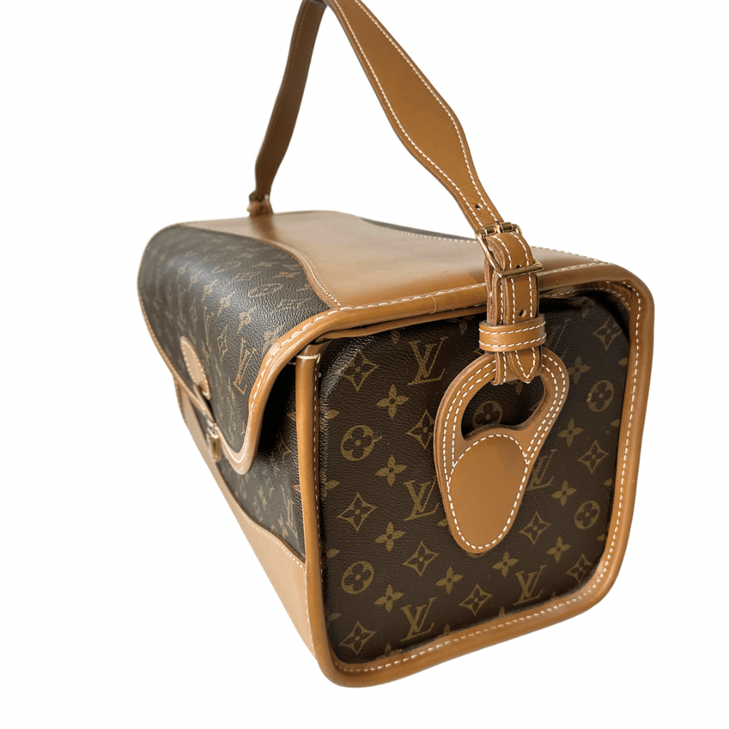 Louis Vuitton French Collection Monogram Train Vanity Case