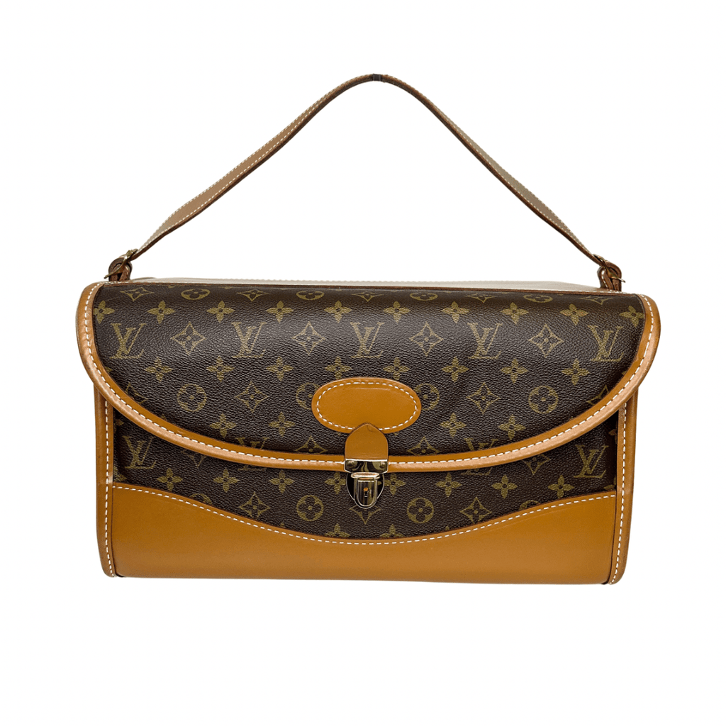 Louis Vuitton French Collection Monogram Train Vanity Case