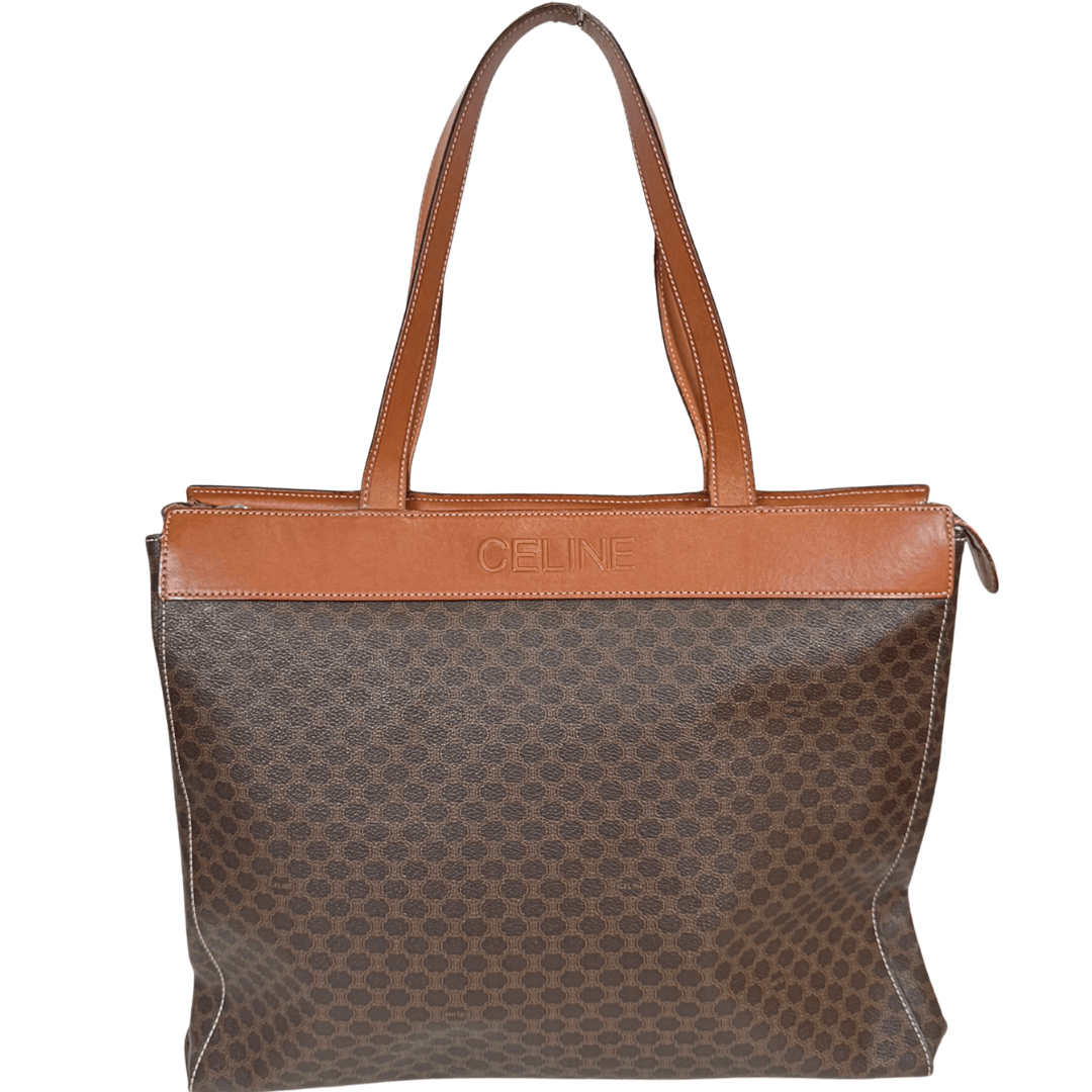 Celine Monogram Vintage Macadame Tote